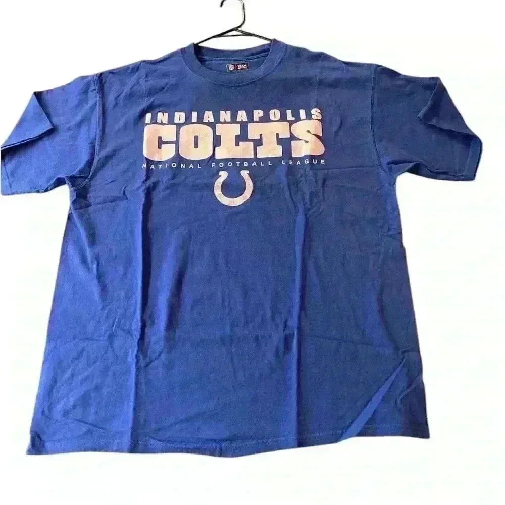 NFL Team Apparel Indianapolis Colts T Shirt Size XL